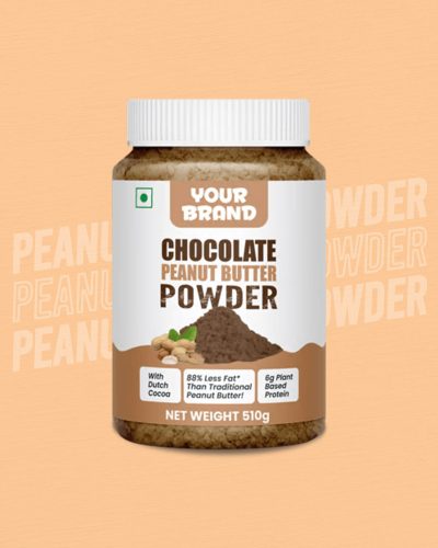Private Label Chocolate Peanut Butter Powder in the UK