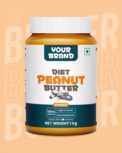 Private Label Diet Creamy Peanut Butter in the UK