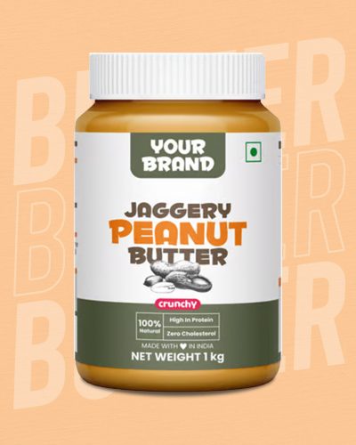 Private Label Jaggery Crunchy Peanut Butter in the UK