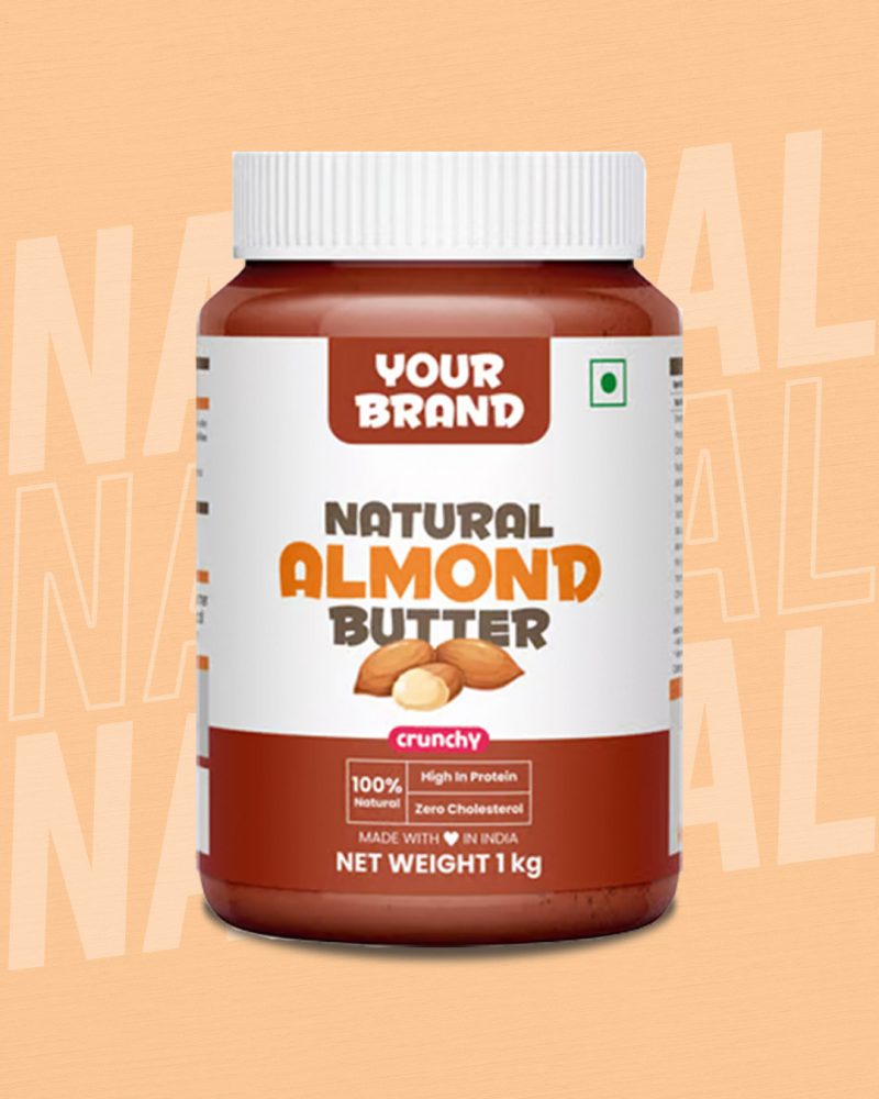 Natural Crunchy Almond  Butter