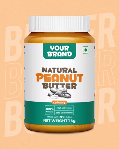 Private Label Natural Creamy Peanut Butter in the UK