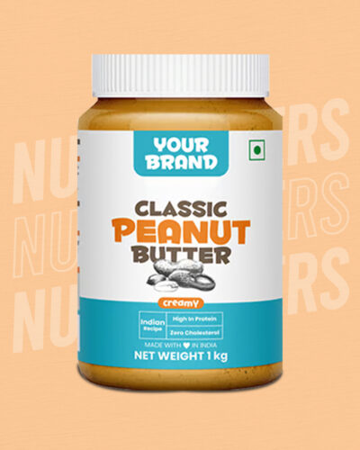 Private Label Classic Creamy Peanut Butter in the UK