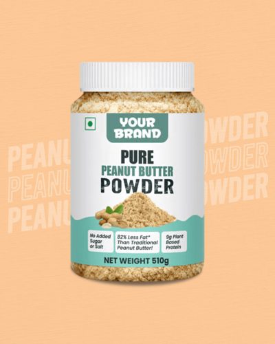 Private Label Pure Peanut Butter Powder in the UK
