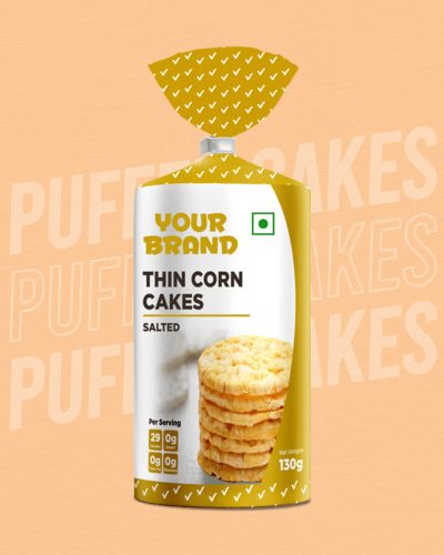 Private Label Salted Corn Cakes in the UK