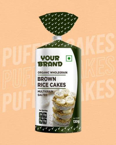 Private Label Salted Multigrain Cakes in the UK