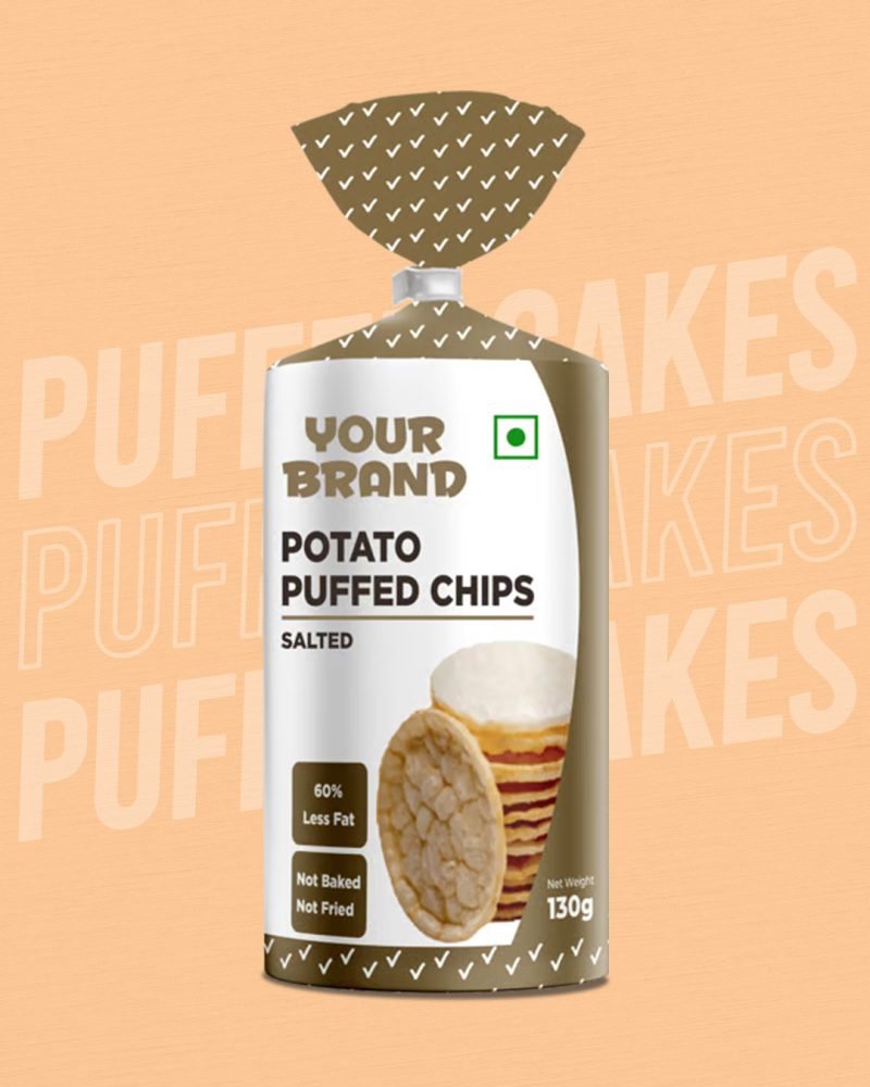 Salted Puffed Potato Chips