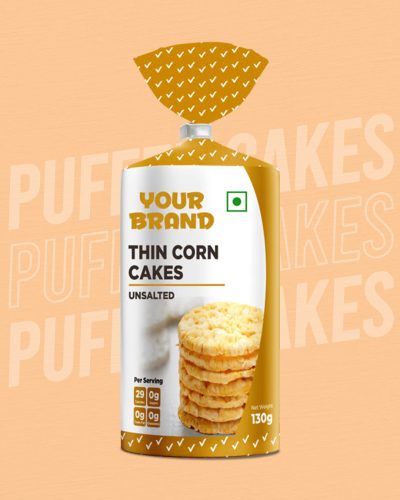 Private Label Unsalted Corn Cakes in the UK