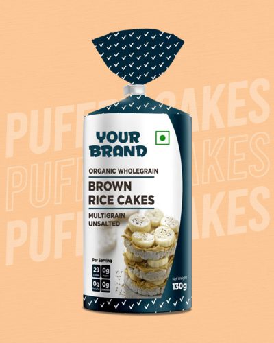 Private Label Unsalted Multigrain Cakes in the UK