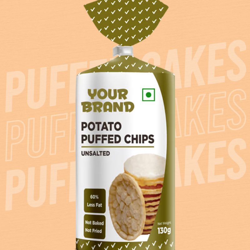 Unsalted Puffed Potato Chips